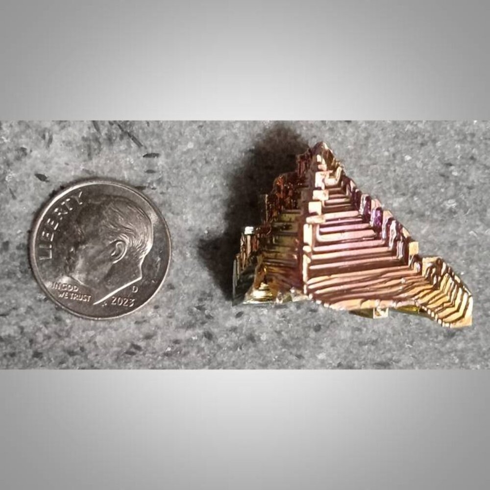 BISMUTH  mineral  CHAKRA : grounding : goals : focus : purification - Picture 6 of 6